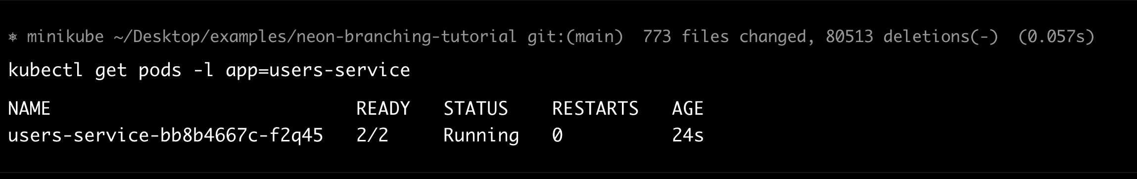 Verify the deployment