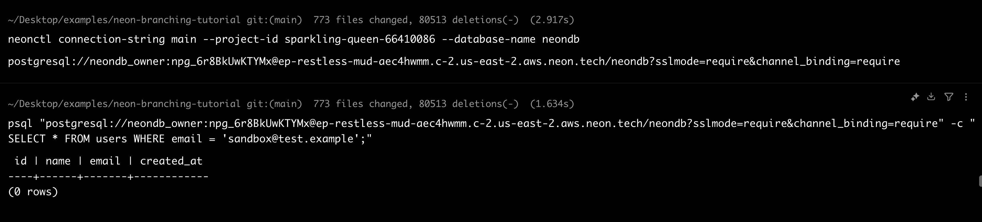 Verify the main branch