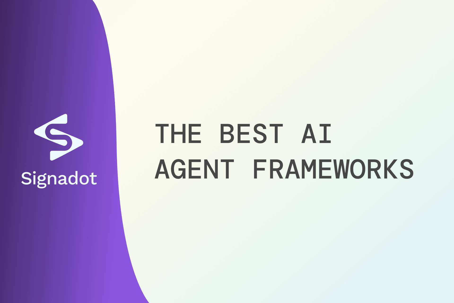 The Best AI Agent Frameworks for 2026